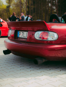 Blenda tylnego zderzaka JDM USDM, konwersja na wąską tablicę do MX-5 NA