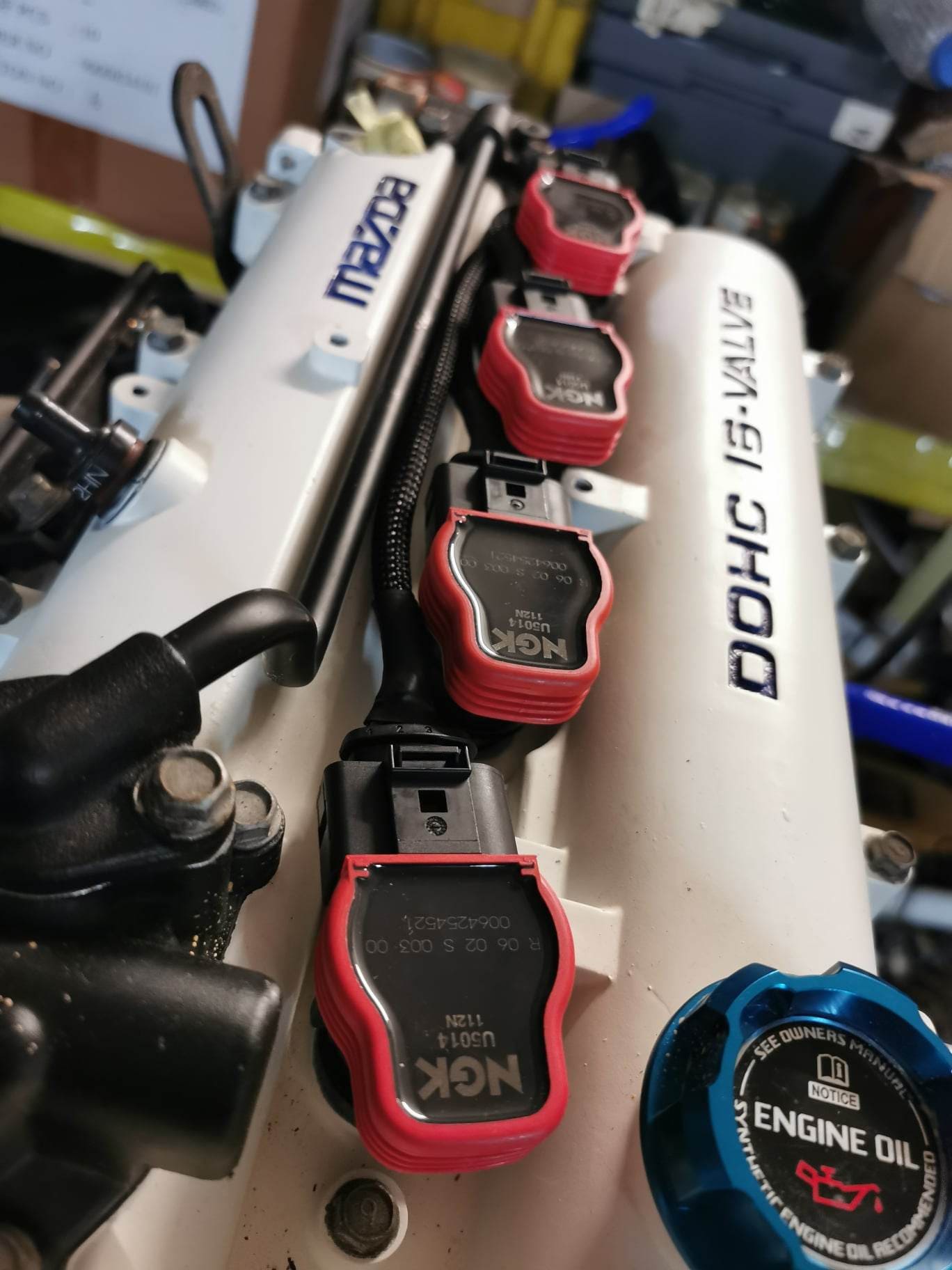 R8 coils cop conversion kit plug and play Mazda mx 5 miata nb/nbfl