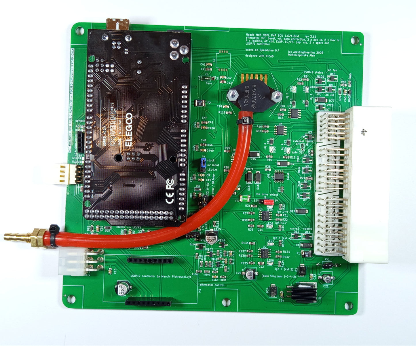 Standalone Speeduino v2 ECU for Mazda MX-5 MK2.5 NBFL