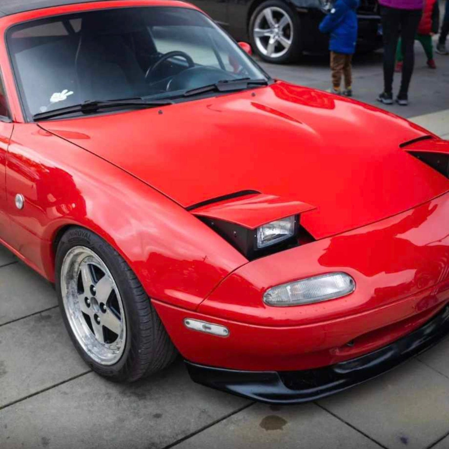 Low Profile Headlight Kit, Rectangle Lights for Mazda MX5 Miata NA