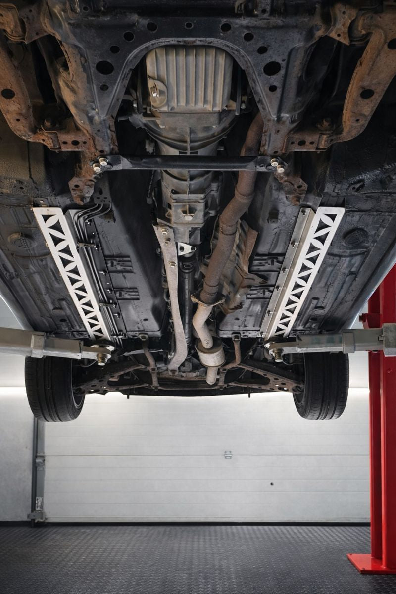 Frame rails for mazda mx5 miata na nb