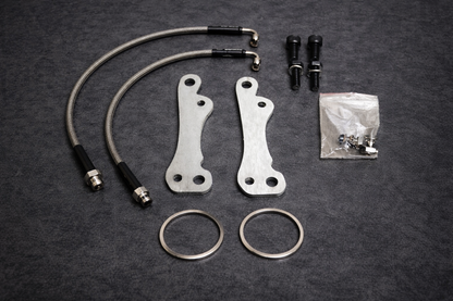 Zestaw adapterów do 4 tłoczkowych zacisków SUBARU pod tarcze 300mm do mazda mx5 na nb nbfl