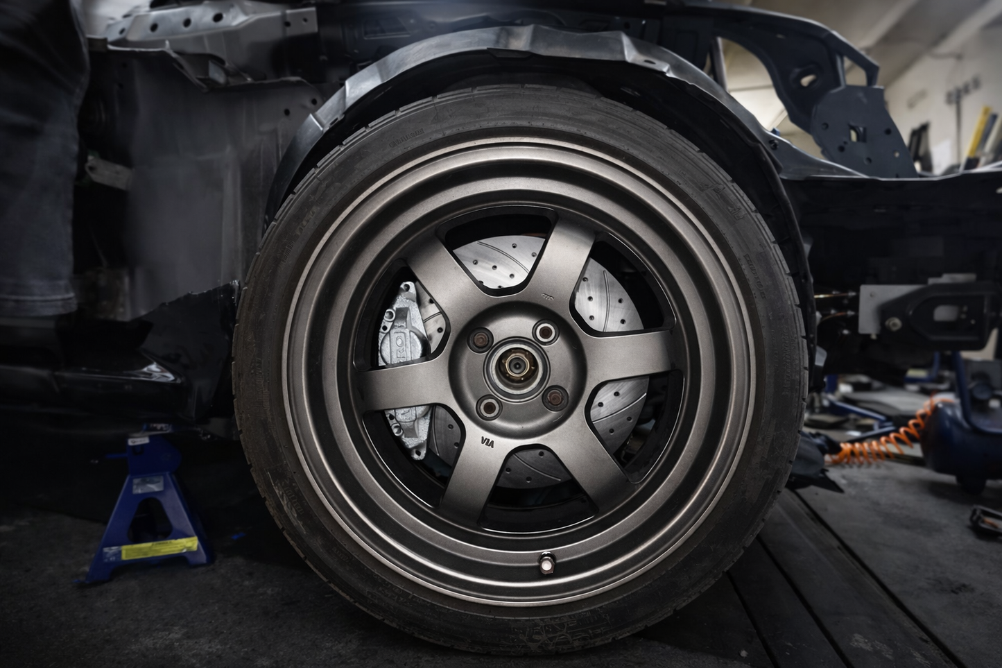 Zestaw adapterów do 4 tłoczkowych zacisków SUBARU pod tarcze 300mm do mazda mx5 na nb nbfl