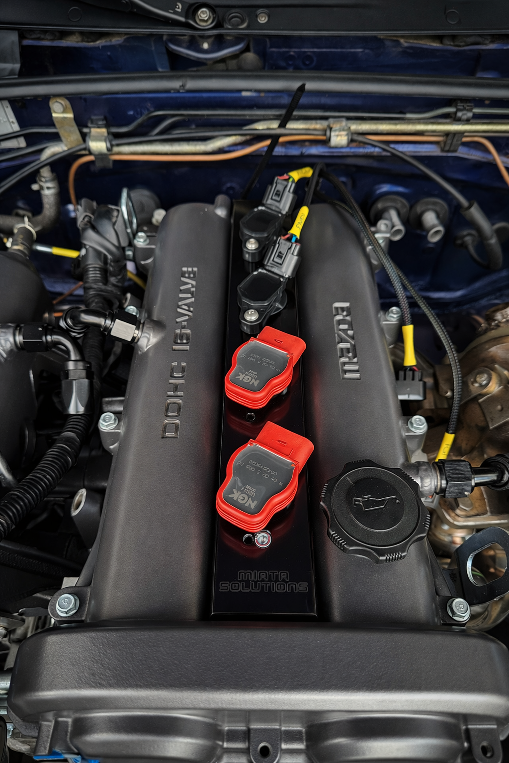 Płyta montażowa z aluminium do konwersji na cewki zapłonowe Toyota/r8 mazda mx-5 na/nb/nbfl