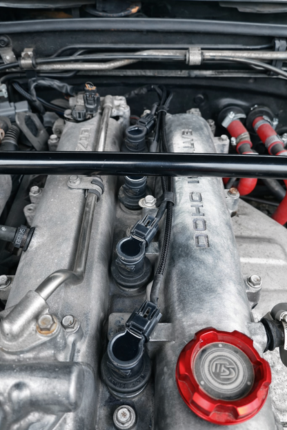 Plug and play coil on plug conversion kit for stock ecu for Mazda mx5 miata nb/nbfl