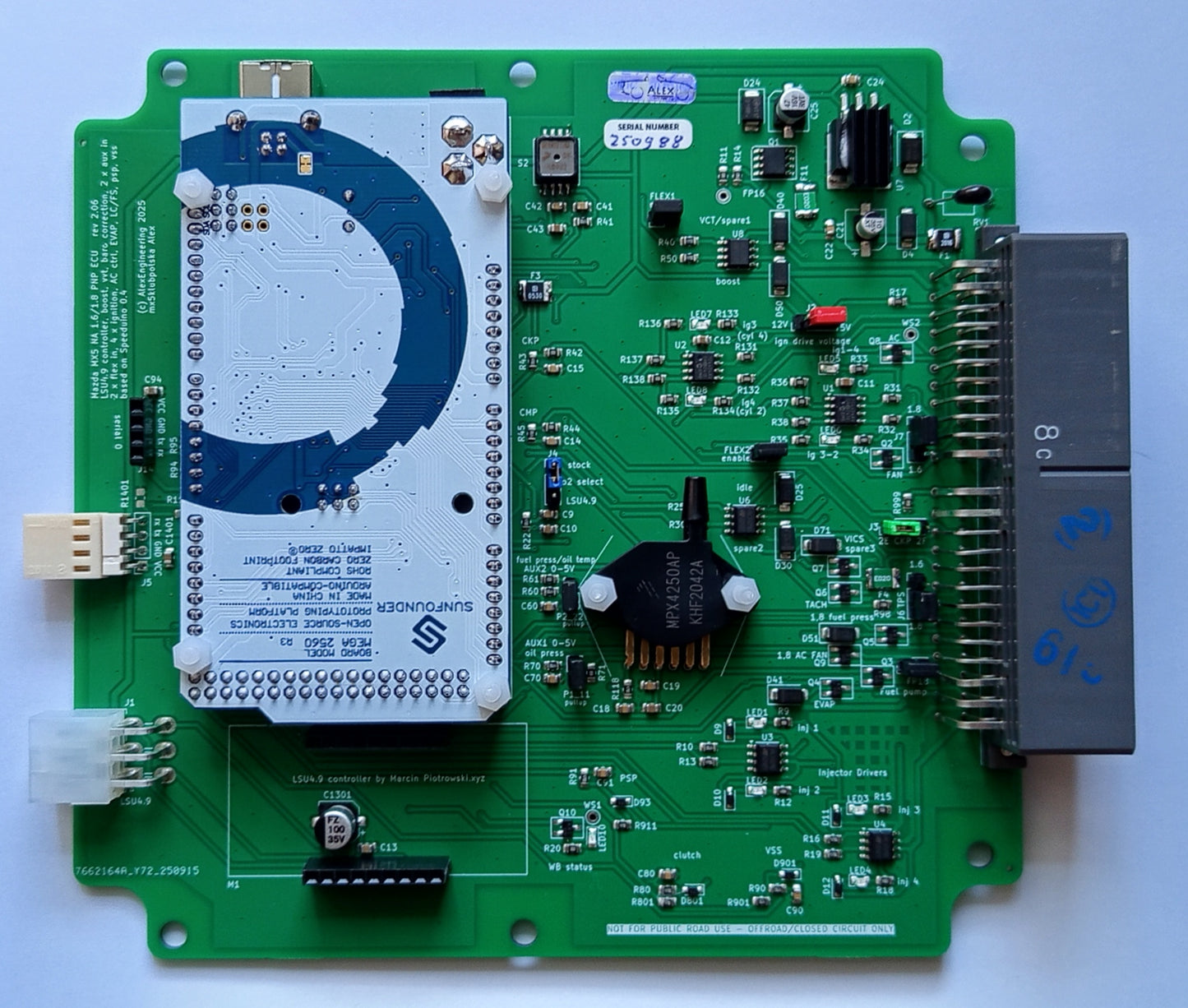 Standalone Speeduino v2 ECU for Mazda MX-5 MK1 NA