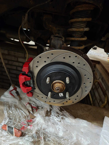 Rear brakes conversion kit Mid to big brake billet cnc adapters for Mazda mx5 miata na/nb/nbfl